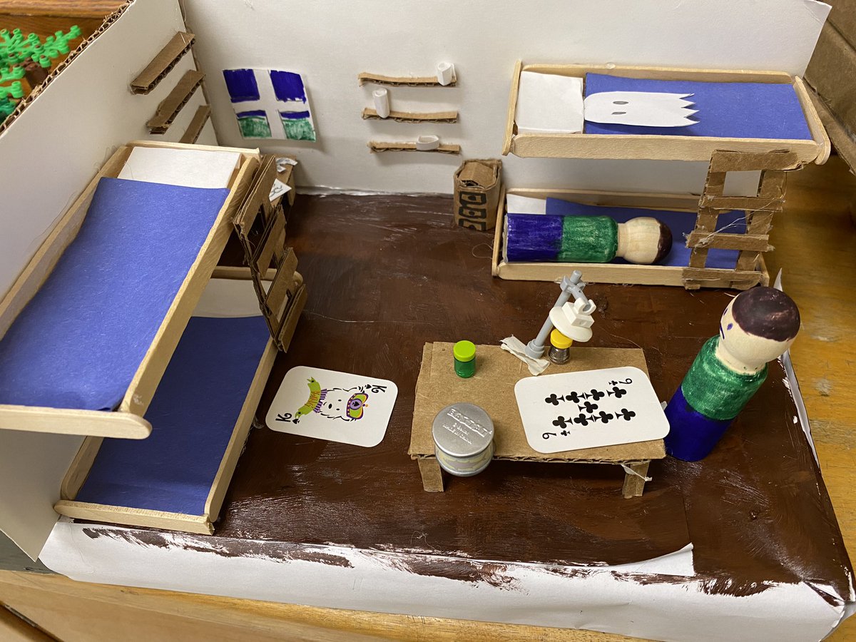 acoppGL's tweet image. 8th grade students tapped into their creative minds to depict a scene from Of Mice and Men. Look at all of this amazing art! #glcsms #gogulllake