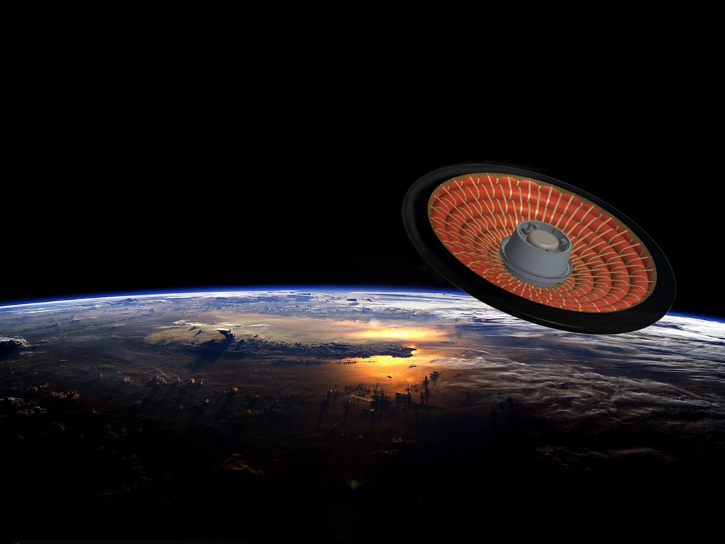 LearnWithNASA's tweet photo. 🚀 Are you ready for tomorrow's #LOFTID launch?
📺 Learn more about the mission in this 60-second video: https://t.co/I8GjbBpW0s
⚙️ Then, put on your engineering thinking caps for this activity to design & test your own drag device: https://t.co/rWs1wafVqK https://t.co/P3PfMubQNx