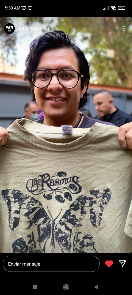 NuBaSa's tweet photo. @AndyRushDrive @aesquinca Gracias @aesquinca por hacer posible la magia, también a Bibiana tan amable se logró q mi hermano y yo disfrutaramos de The Rasmus @alfa913fm https://t.co/qsZCEj1rH0