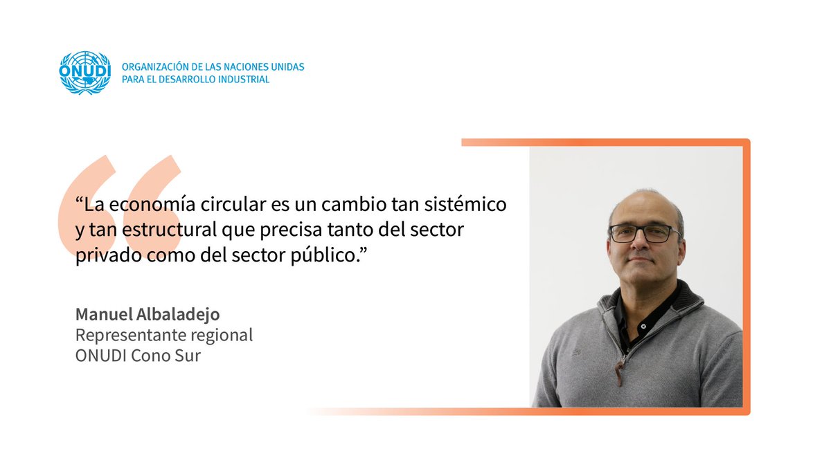 ONUDI_conosur's tweet photo. Ya está disponible “Organizaciones internacionales y economía circular: el caso de ONUDI”, el 1er episodio de “Círculos de impacto”👇🏽
🎙️Podcast del @UMInitium y el #CPmL de la
@UnivMontevideo con apoyo de @ANDEUruguay y @SwissAmbUruguay
Escúchalo en🔉https://t.co/eOCJYYSi0t https://t.co/yNVpuvYqbT