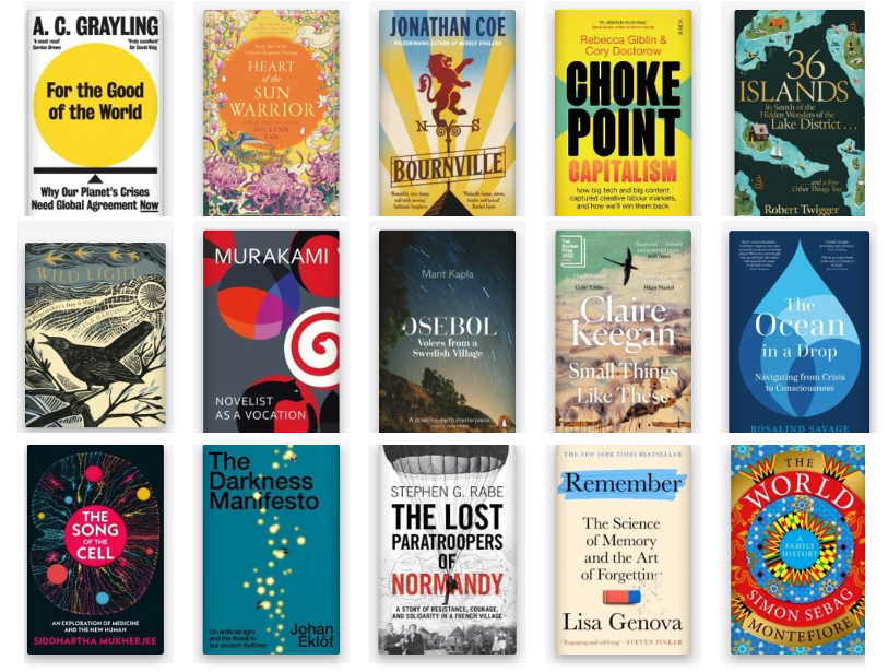 FredsBookshop's tweet photo. Here's another hit of new books out over the next month(ish) before we move toward seasonal fun, games and gifts!
Plenty more to see in our real life shop or online lists:
https://t.co/drPCF4CJpM ๐๐
#Curatedbyhumans #choosebookshops #osebol #wildlight #36islands #murakami https://t.co/S7XUK9MuFa