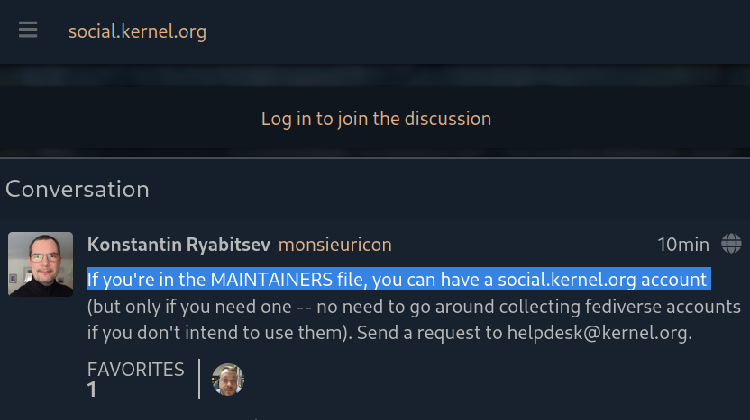 Abandoned account of Thorsten Leemhuis (1/5) tweet media