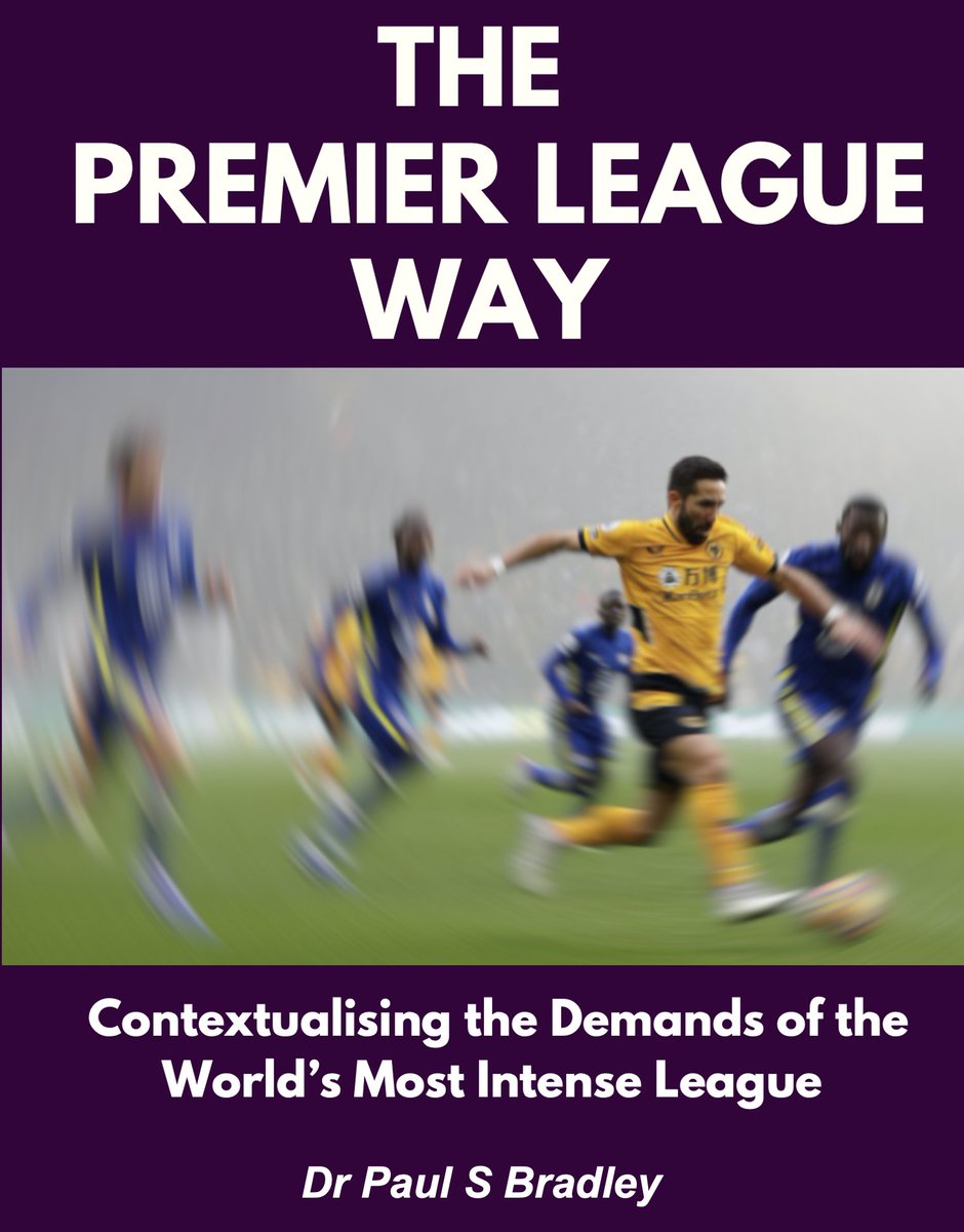 NEW BOOK: The Premier League reached a key milestone this year—it’s 30th anniversary! Thus, it felt very apt to create a hyper niche book on the unique demands of this competition from a scientific perspective. 

Access Book Below:
amazon.co.uk/Premier-League…