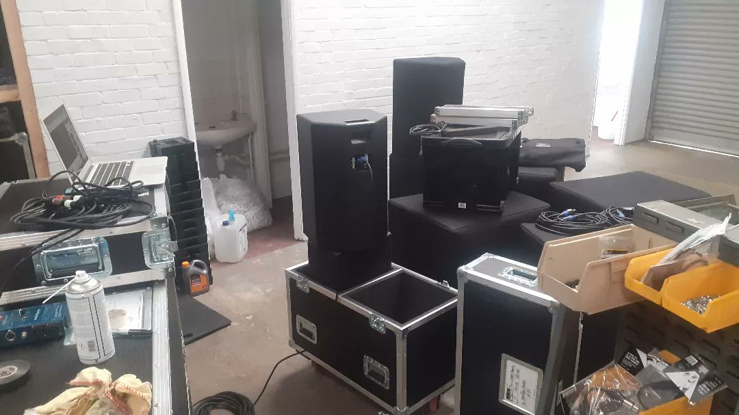 HDHProductions's tweet photo. We've spent this afternoon prepping a @MartinAudioLtd sound system for @TheLightyears
We test every speaker before it leaves the warehouse to guarantee it works on delivery and delivers a great show
#prepped #soundhire #sound #soundsystem #martinaudio #crownamps #dyncord https://t.co/yWI2bGpK00