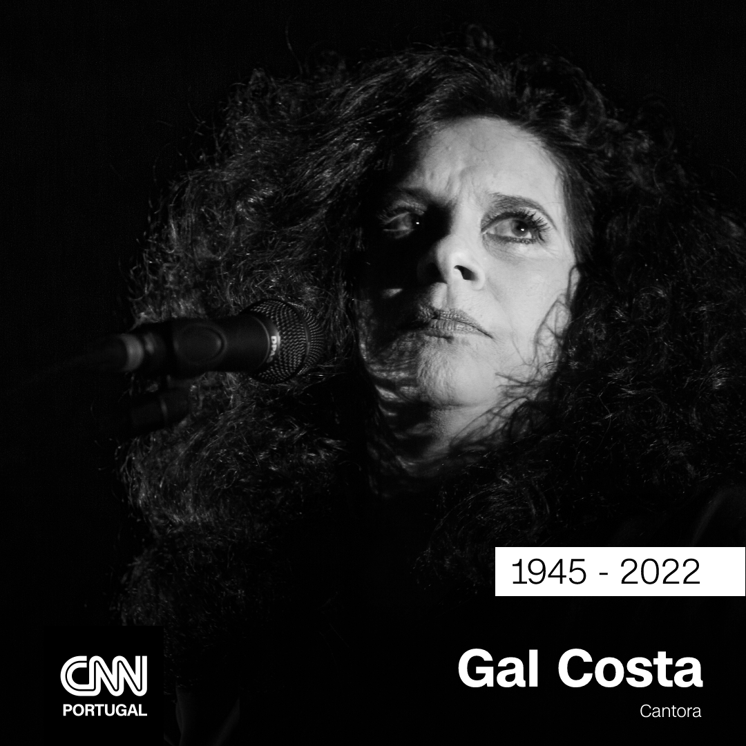 Morreu a cantora Gal Costa, uma das maiores vozes da música popular brasileira. Tinha 77 anos.

Saiba mais 
swki.me/MaSmzZZb