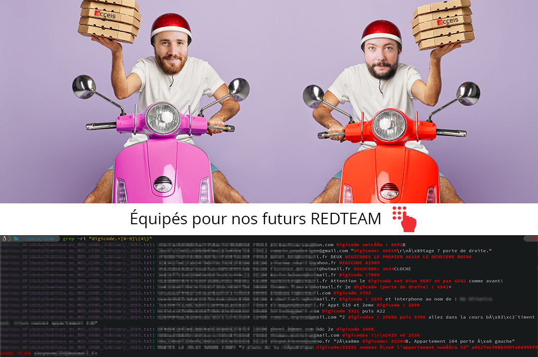 acceis's tweet photo. Si vous voyez ces deux énergumènes, contactez votre RSSI de toute urgence ! #leak #pizza #redteam #SupplementRGPD https://t.co/kpshRGGbEv