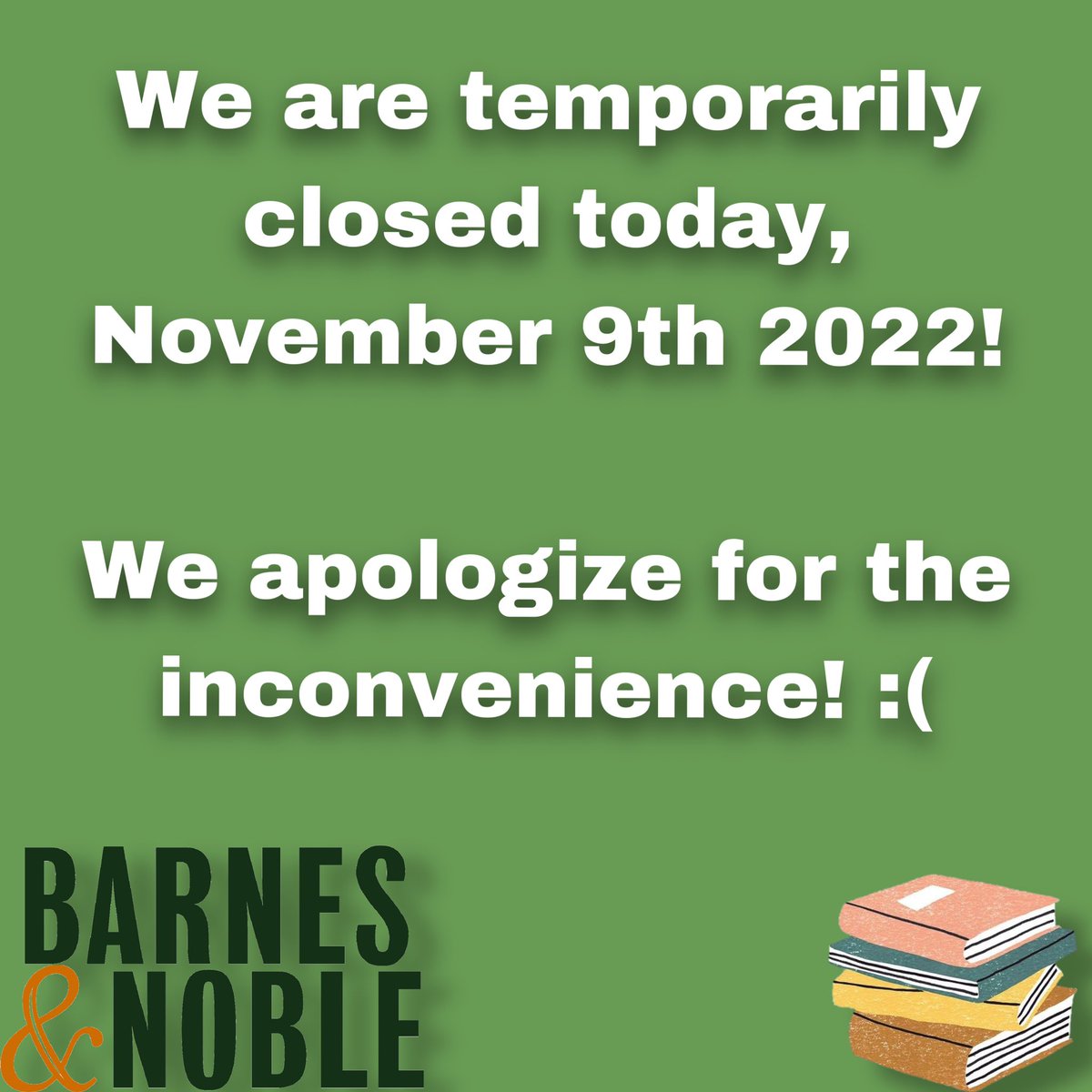 B&N Freehold tweet media