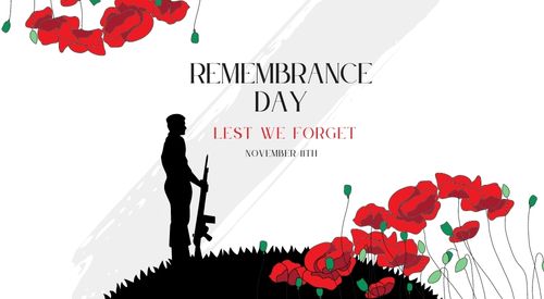 On Remembrance Day we honour those who gave their lives to serve our country. #LestWeForget