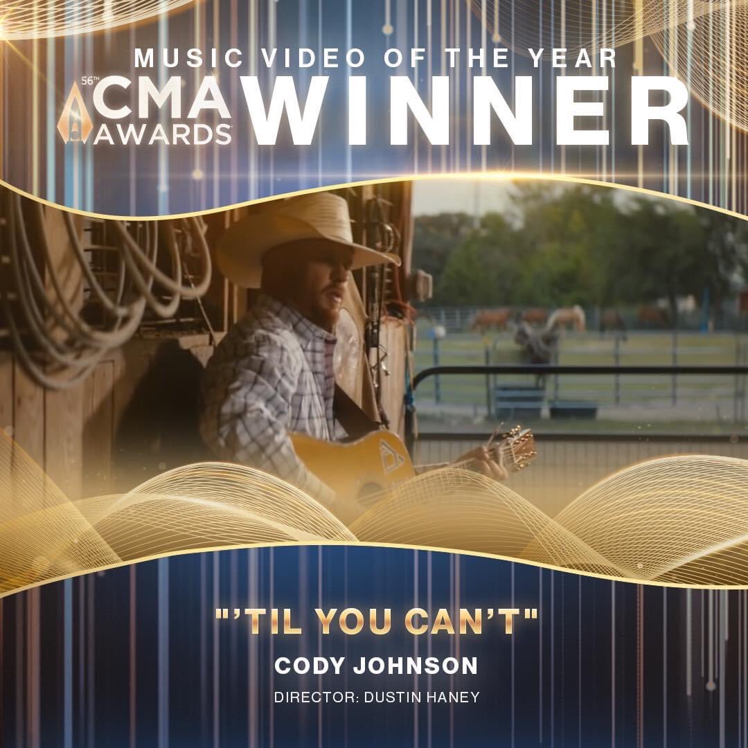 Great way to start the day. Thanks <a href="/CountryMusic/">CMA Country Music</a> and all of the voters. Thanks Dustin Haney for bringing this song to life. Tune in tonight to see me perform it live on <a href="/ABCNetwork/">ABC</a>! #CMAawards