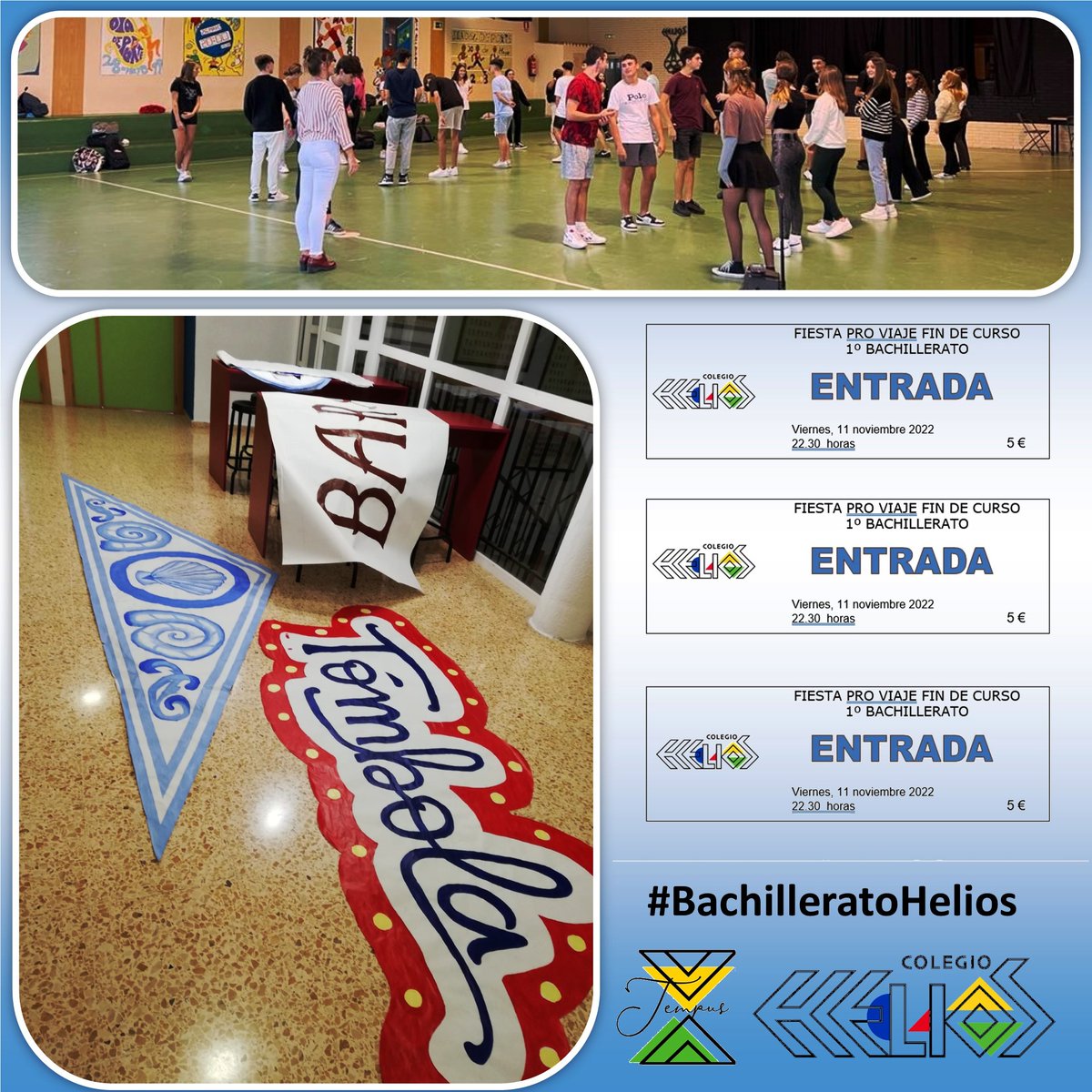 Colegio_Helios's tweet photo. Lo tenemos (casi) todo preparado: el vals, las entradas, la organización del bar, la tómbola,..
😍😍😍 OS ESPERAMOS 😍😍😍
#BachilleratoHelios #FamiliasHelios #TempusHelios https://t.co/C44BCULulO