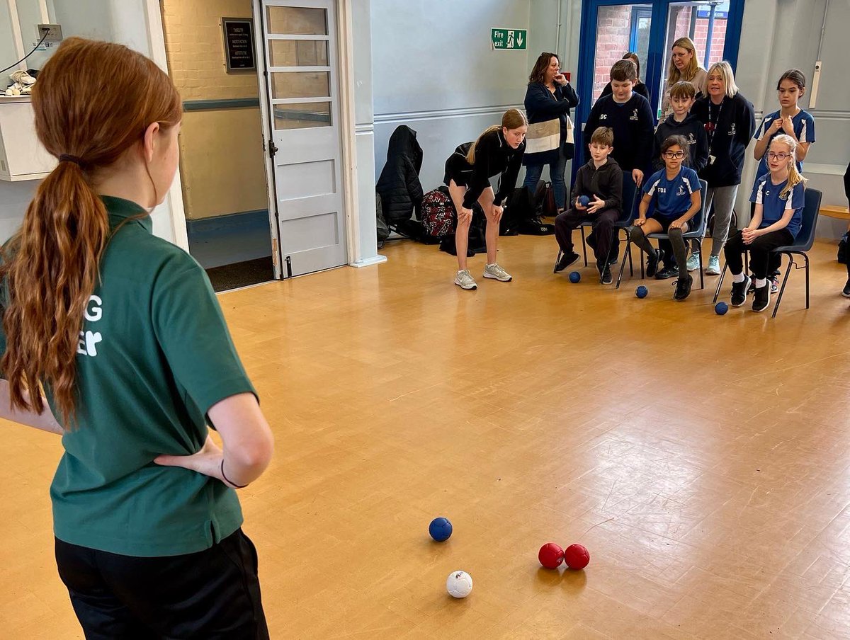 newforestssp's tweet photo. What a great morning at @testwoodschool for today’s KS2 Inclusive Boccia event. Participants played a number of fun based challenges followed by learning how to play the game itself! What a great spectacle for the sport!
@yourschoolgames @youthsporttrust @EnergiseMe_ @BocciaUK https://t.co/kfU3mrfqI7