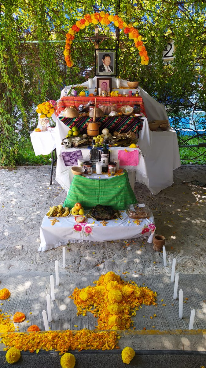 itesrene's tweet photo. ➥ En el marco del día de muertos nuestros alumnos participaron en el concurso de altares.
Agradecemos la contribución y participación del Jurado Calificador:
⚜️Paulina Alejandra Coyoc Canche
⚜️Aaron Enrique Pérez Durán
⚜️Demesio del Ángel Cruz Mass
✨Felicidades a todos✨ https://t.co/eK0Iie3ElQ