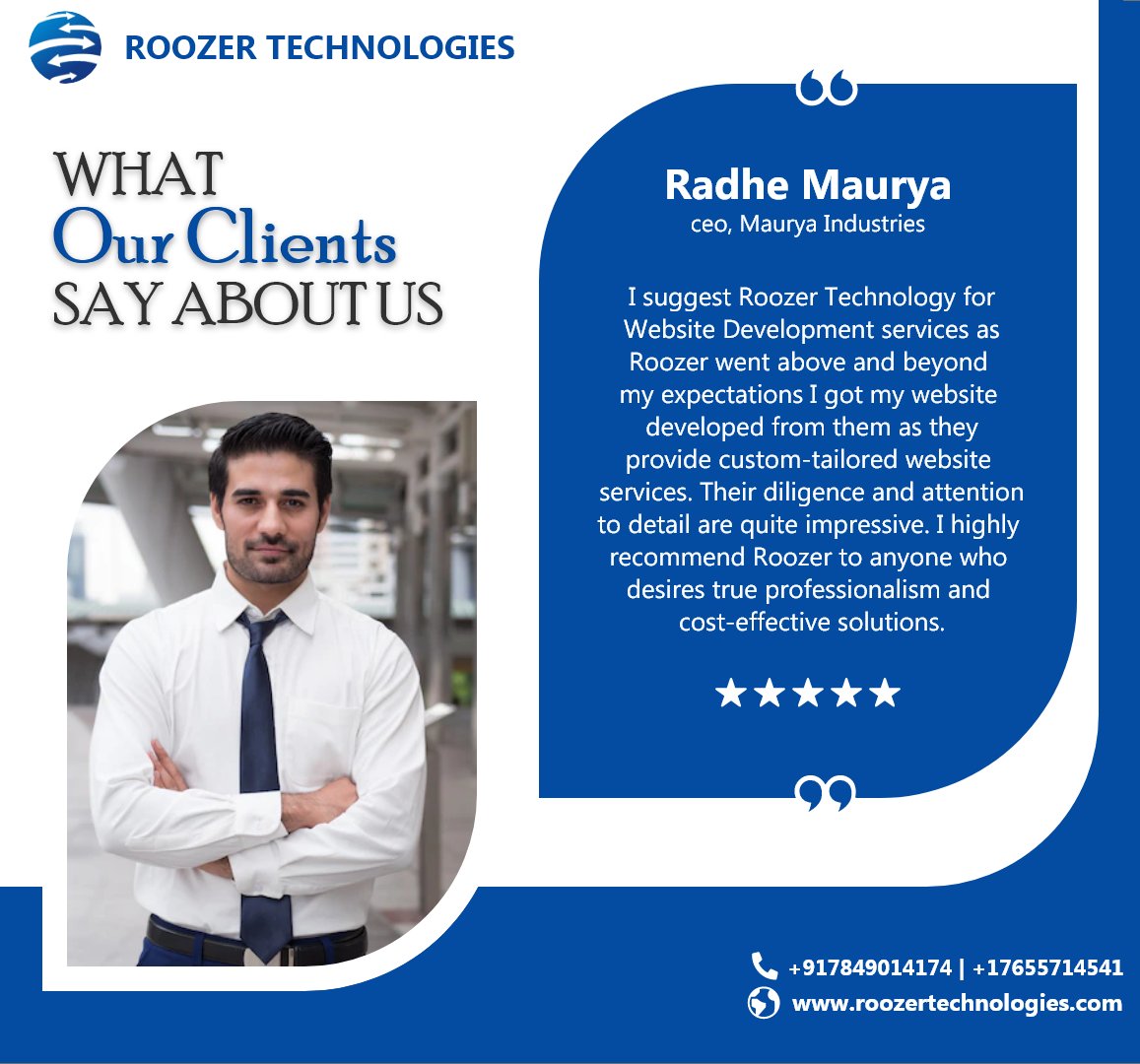 roozer_tech's tweet photo. For the best Digital Marketing assistance, register here:- https://t.co/mdDhEFAch7
Enquire ☎️ : +91 7849014174
Visit 🌐 : https://t.co/0PEnUJhPtE
Write Us 📨 : info@roozertechnologies.com

#business #seo #webdevelopment #creativeagency #project #roozertechnologies #roozer https://t.co/XsJTe8dU1q