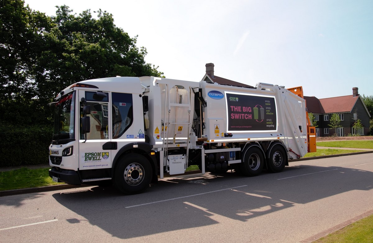 Our Olympus Duo #RCV is designed to collect two separate #wastestreams in one round, saving time &amp; preventing cross-contamination of refuse &amp; recyclable materials. 

Due to the exceptional payload &amp; compaction system, the Olympus Duo is ideal for high-volume waste collection.