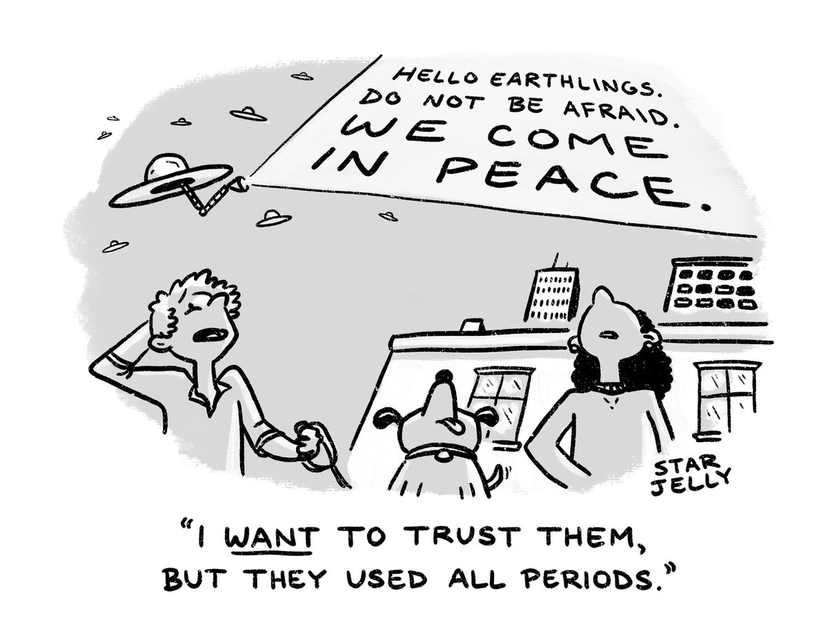 They’re just used to work emails.

#comics #comicart #aliens #webtoon #cartoon