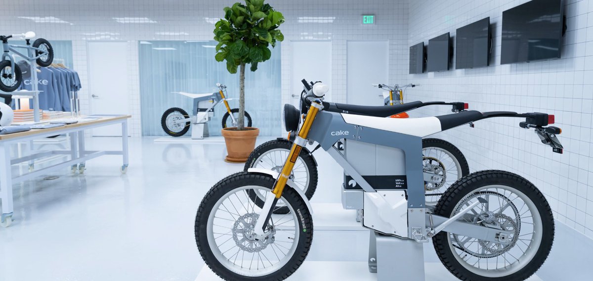 StartUpGET's tweet photo. 📰More exciting #SET100 news: #SET22 finalists @ridecake, the maker of beautifully designed e-motorbikes and mopeds, have just opened up shop in North America 👉 https://t.co/QpkEdASaiG
🏍Find their retail and service store in Venice Beach, LA, California.
#emobility #ebike #EV https://t.co/KObCBlkCCH