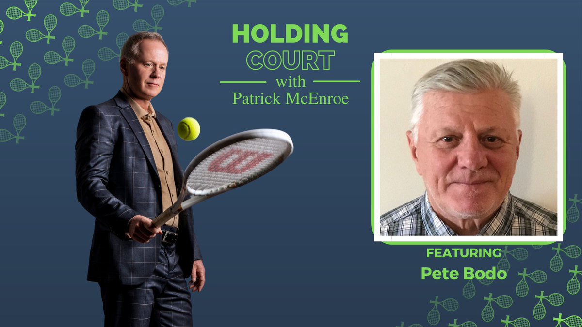 Author and tennis insider Pete Bodo joins Patrick to discuss all things tennis on this NEW EPISODE of Holding Court with Patrick McEnroe!

#Listen using this link: muddhousemedia.com/holding-court/

#podcast #UPDATE #SportsNews