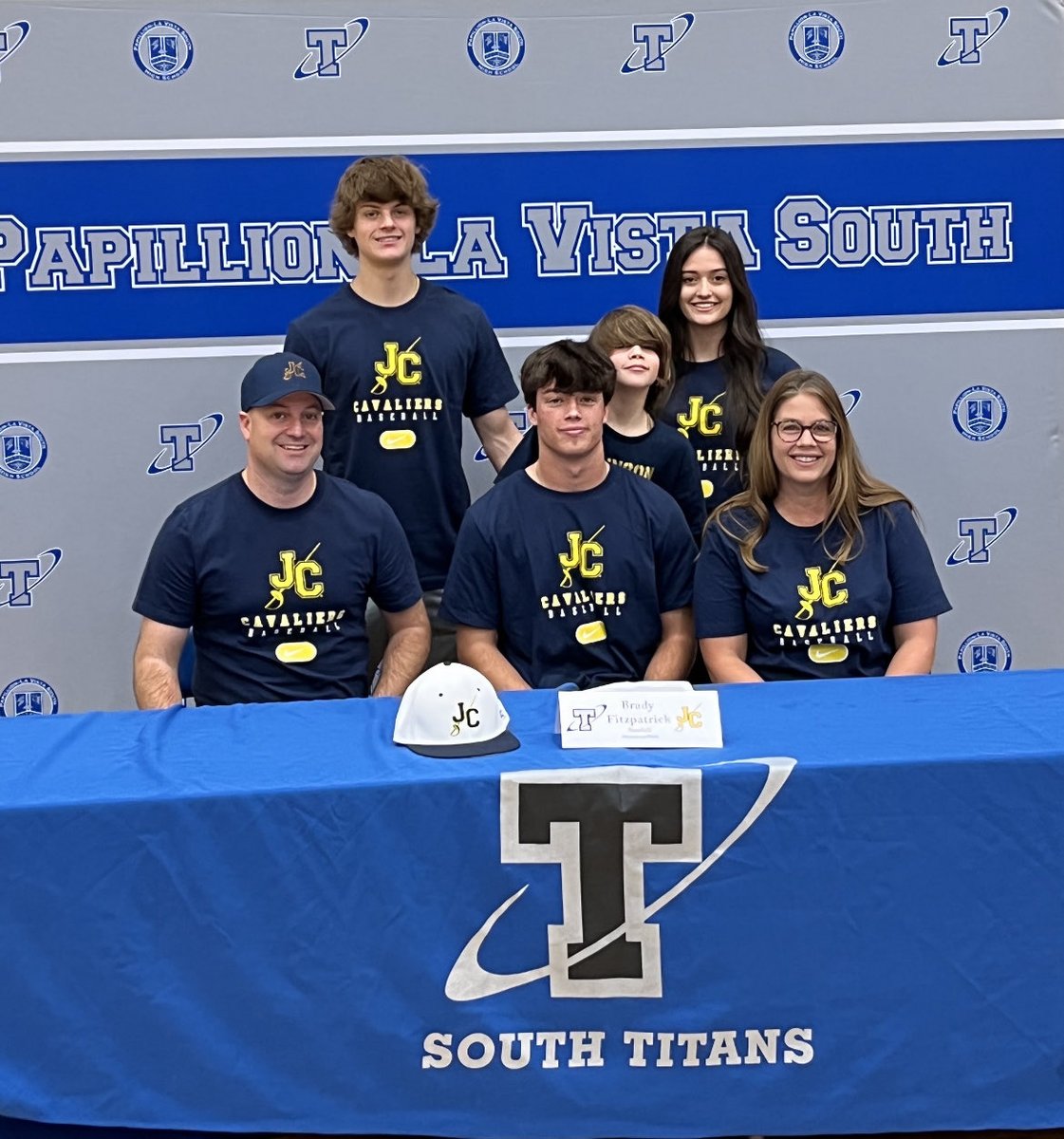 Congrats to Brady Fitzpatrick as he will continue his education and play baseball at Johnson County CC.