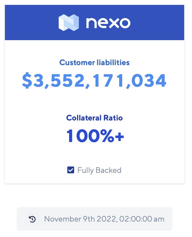 MikeBurgersburg's tweet photo. Nexo's "Real Time Attestation" from Armanino isn't worth the PDF it is printed on. Let me show you why: 🧵👇 https://t.co/VcMdFYDhqw