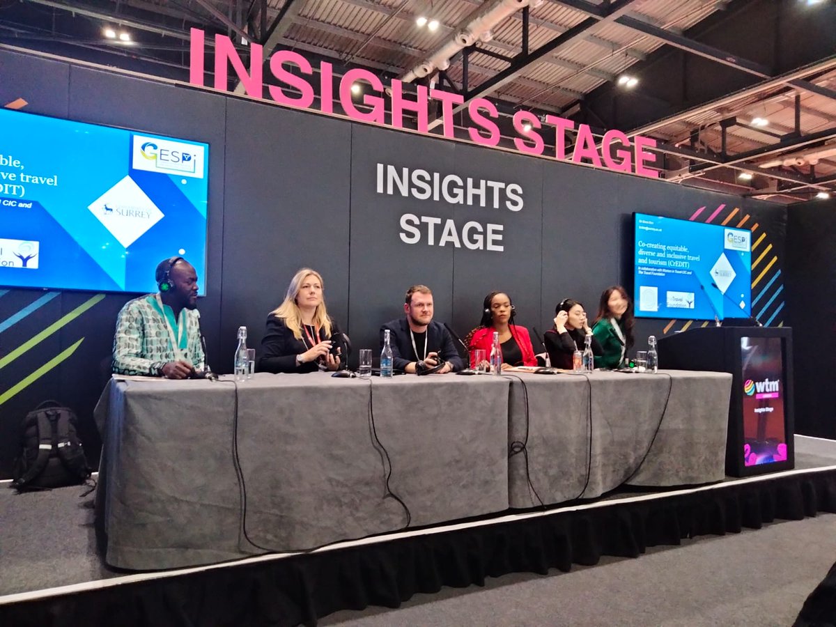 Women in Travel Meet up happening now @WTM_London @AleAlonsoLondon @AlbertKimbu @iamjamielee246 @yooriikim @SumeetraRam @UniOfSurrey @Intrepid_Travel @visitmalta

#WTM2022 #wtmlondon #womenintravel #womenempowerment