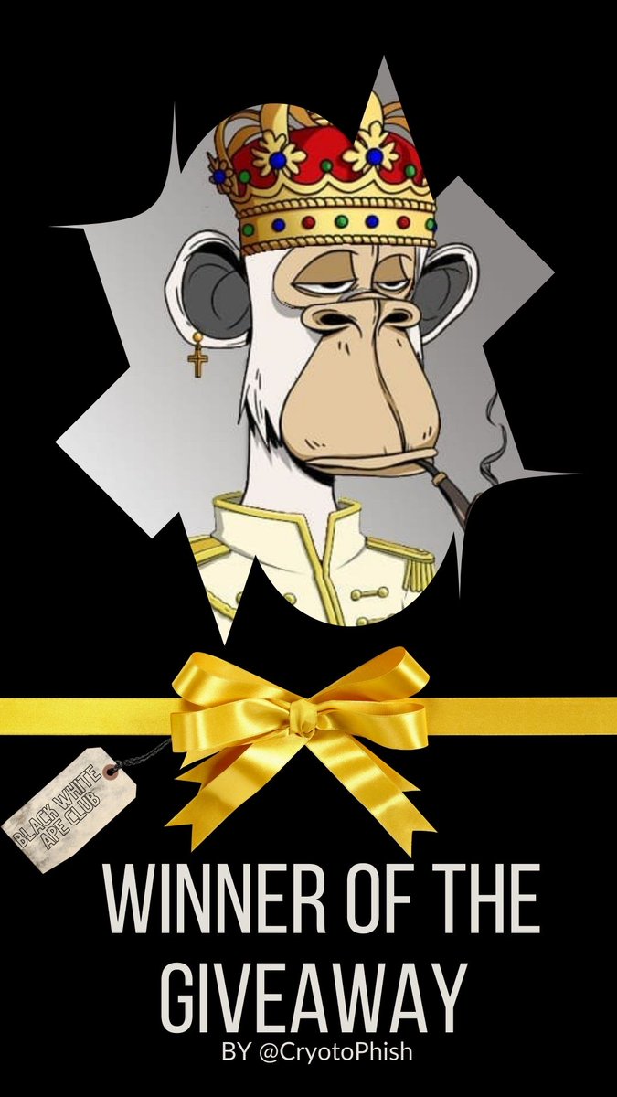 BWACNFT's tweet photo. Congratulations to @CryotoPhish for winning the giveaway.

#NFTs #NFTGiveaways #NFTCommunity https://t.co/vmmHwBHQU8