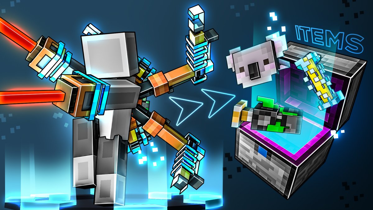 Check out these cyborg cosmetics! 🤖
Use the Minecraft Bedrock Edition dressing room!