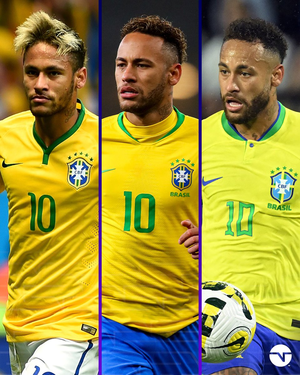 TNTSportsBR's tweet photo. Qual é a sua versão favorita do Neymar: 2014, 2018 ou 2022? 🇧🇷🏆 https://t.co/NT1QrZkZfH