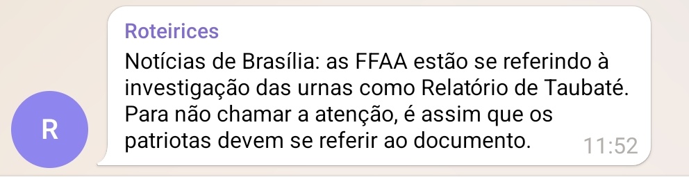 irmanariana's tweet photo. RELATORIO DE TAUBATÉ https://t.co/fw3s06BZA6