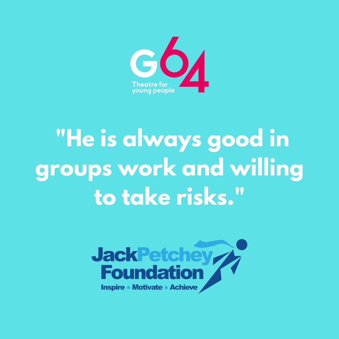 Group64's tweet photo. Congratulations to Faith and Casey, who have been awarded @jackpetcheyfoundation Outstanding Achiever awards this term!🌟 💫
#JackPetchey #Group64Members #YouthTheatre #Activism #Local #Putney #Outreach #YoungPeople #Teenagers https://t.co/gBvV6kVNXg