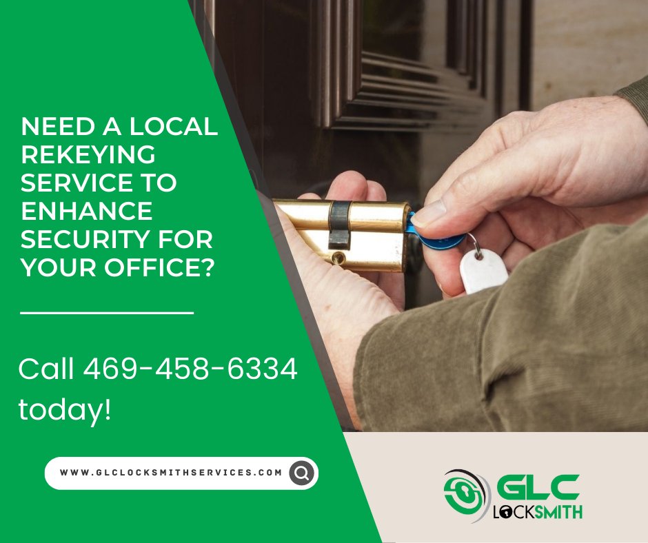 glc_locksmith's tweet image. GLC Locksmith Services is a local locksmith near you and  here to assist with all your  Re-keying,  Lock Repair or replacement and anything locksmith related work can be handled by us.  #rekey #houserekey #lockrekey #localrekey