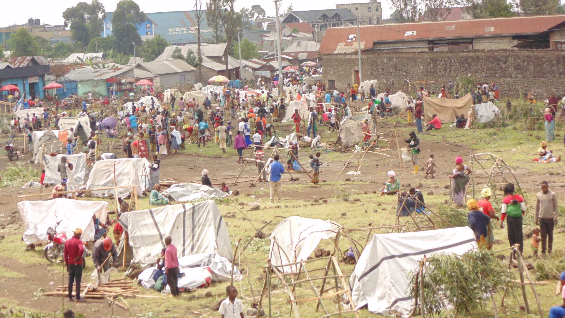 Campamento de desplazados 'Don Bosco Ngangi'