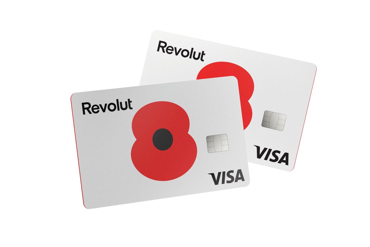 We want to say a big thank you to @revolutapp customers who are supporting the Royal British Legion's #PoppyAppeal again this year.

Customers can donate in a number of ways through the app. Plus, when you donate a minimum of £5, you could unlock a limited edition poppy card!