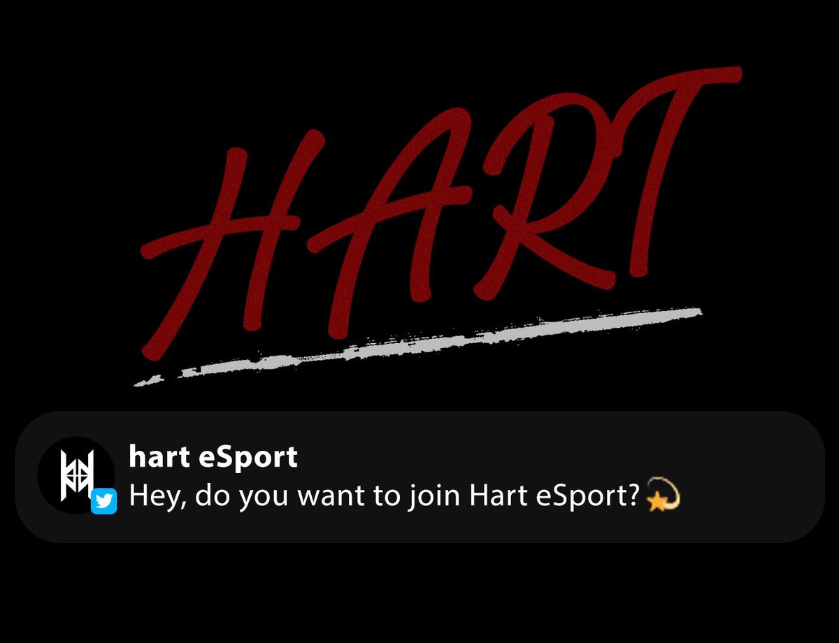 hart eSport (Closed) tweet media