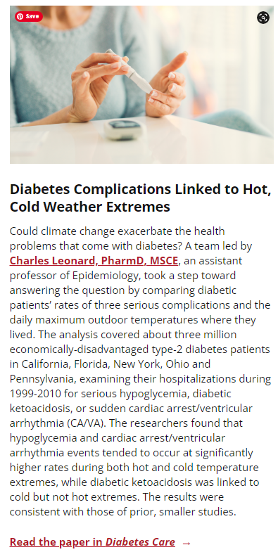 Population Aging Research Center at Penn (@pennparc) on Twitter photo <a href="/PennPARC/">Population Aging Research Center at Penn</a> Quartet pilot recipient <a href="/CE_Leonard/">Charles E Leonard</a> published in <a href="/DiabetesCareADA/">Diabetes Care, a research journal of the ADA 🌟</a> "Climate Change and Ambient Temperature Extremes..." funded by @NIA_BSR & was highlighted in the <a href="/PennMedBench/">@PennMedBenchmarks</a> Oct Newsletter <a href="/nia_demography/">Demography and Economics of Aging and Alzheimer’s</a> #AmericanDiabetesMonth <a href="/AmDiabetesAssn/">American Diabetes Association</a> doi.org/10.2337/dc22-1… <a href="/PennPARC/">Population Aging Research Center at Penn</a> Quartet pilot recipient <a href="/CE_Leonard/">Charles E Leonard</a> published in <a href="/DiabetesCareADA/">Diabetes Care, a research journal of the ADA 🌟</a> "Climate Change and Ambient Temperature Extremes..." funded by @NIA_BSR & was highlighted in the <a href="/PennMedBench/">@PennMedBenchmarks</a> Oct Newsletter <a href="/nia_demography/">Demography and Economics of Aging and Alzheimer’s</a> #AmericanDiabetesMonth <a href="/AmDiabetesAssn/">American Diabetes Association</a> doi.org/10.2337/dc22-1…