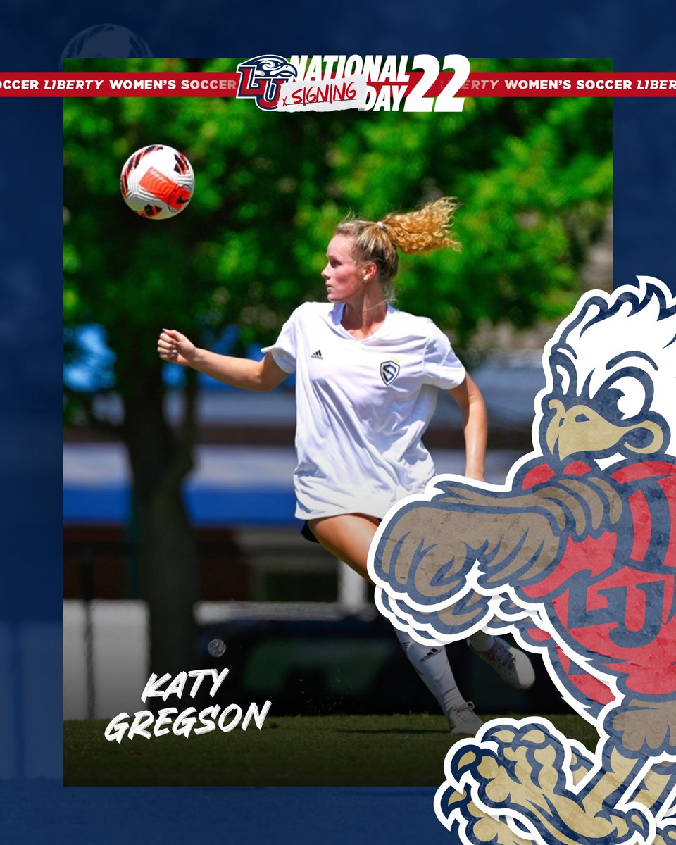 LibertyWSoccer's tweet photo. We're excited to welcome Katy Gregson to our family! #RiseWithUs https://t.co/TjaRjEbPau