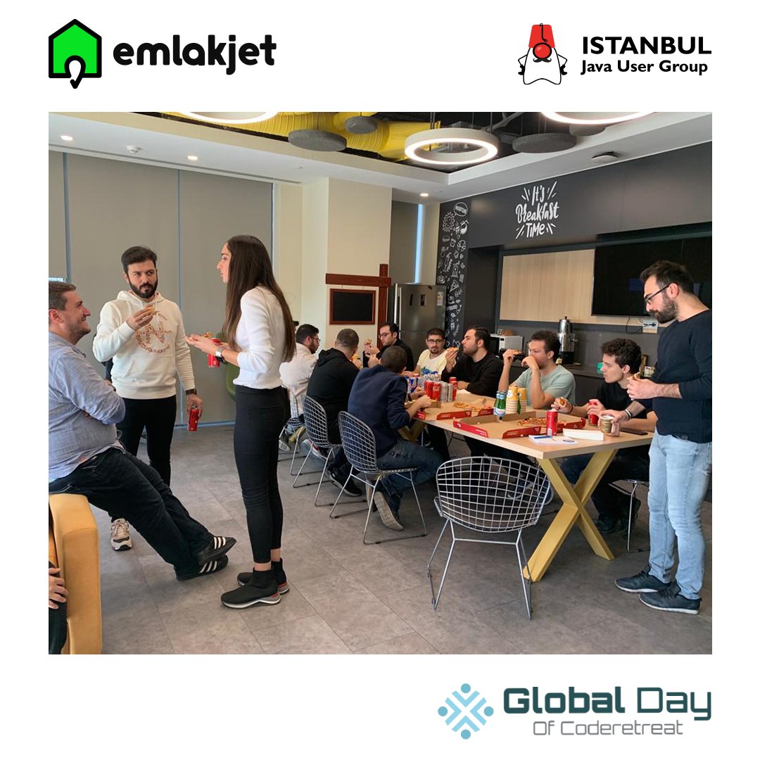 emlakjet's tweet image. 5 Kasım Cumartesi günü, @jug_istanbul &apos;un organizasyonu ile gerçekleşen Global Of Day Coderetreat 2022&apos;nin Türkiye ayağına Emlakjet olarak ev sahipliği yaptık. Bu keyifli etkinlikte kendini geliştirmek isteyen yazılımcılarla bir araya geldik.

#Emlakjet #Coderetreat