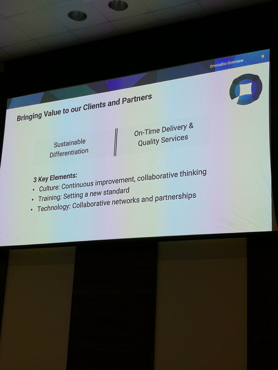 msstaceyerin's tweet photo. How #OmniaBio will support clients and tackle the labour shortage and training needs, with @CATTI_Training, in the #CGT industry to offer value. @CCRM_ca @3M. Shoutout @NGen_Canada for funding support https://t.co/mQsyoE9TOU