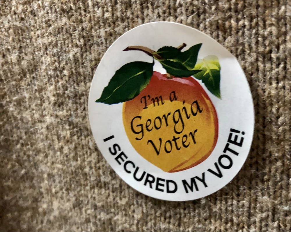 MercerCluster's tweet photo. Our Mercer Bears hit the polls yesterday and expressed why it is so important to vote. Read more on our website. Article by Henry Keating and Maura Rutledge. https://t.co/qzPAvh3Bio https://t.co/njBFiqoUN8