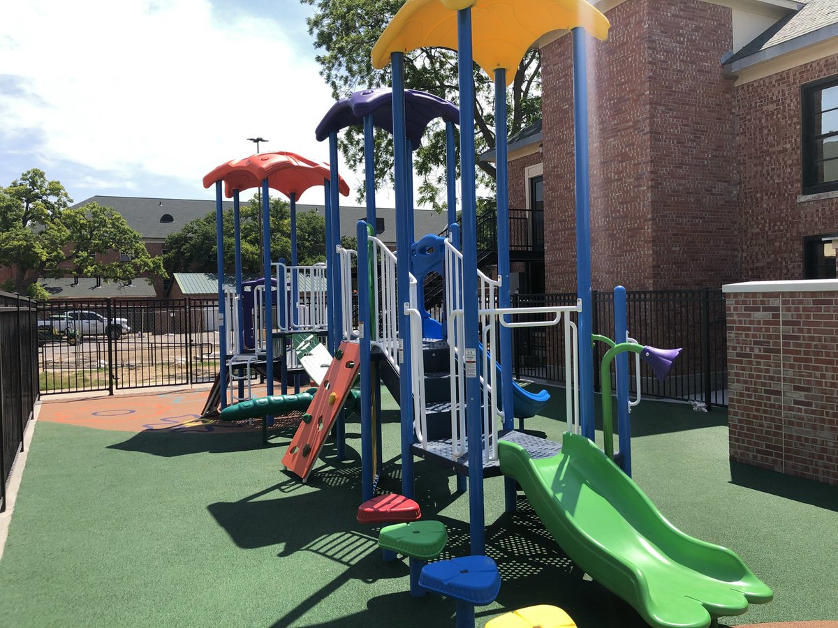 CunninghamRec's tweet photo. Take a look at this fun "Bee" themed playground at the Child Development Center at Tarleton State University in Stephenville, TX. #ChildDevelopmentCenters #EarlyChildhood #PreschoolPlayground #Playgrounds #Preschool #ChildCare https://t.co/ck5R490LFu https://t.co/q9kpMZM1tX