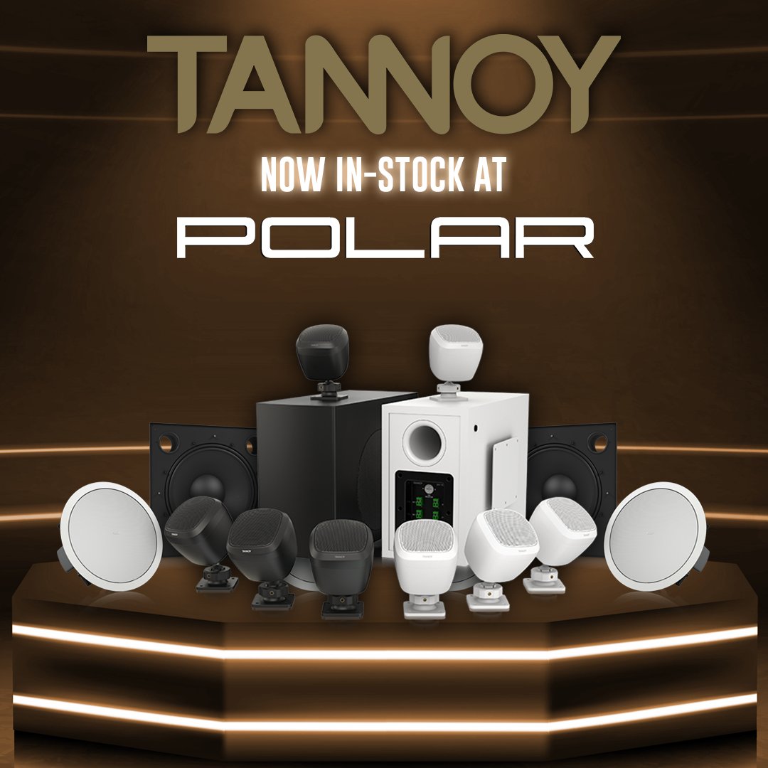 As part of our recent partnership with Music Tribe, Tannoy has now joined the POLAR family.

Check out the range here: lnkd.in/e7nVkpX2

#tannoy #musictribe #polar #integratedsolutions #satsubseries #vlsseries #cmsseries #cvsseries #dvsseries #qciseries #ocvseries