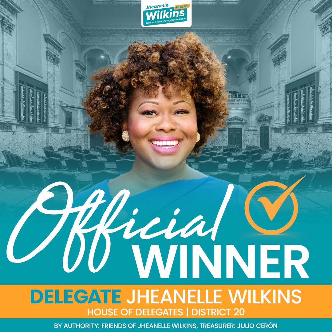 JheanelleW's tweet image. Thank you, District 20! I look forward to serving our community for 4 more years.