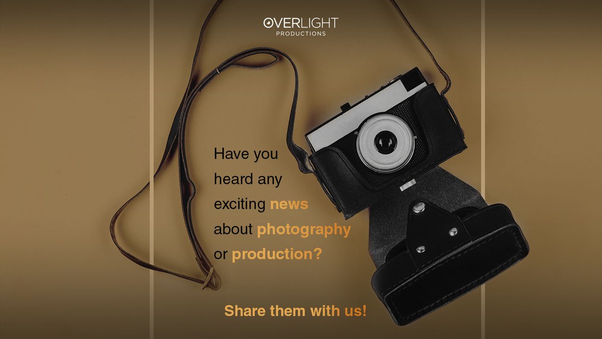 OverlightDXB's tweet image. Here are a few news from around the globe!
Have you heard any exciting news about photography or production?

Could you share them with us?

#OverLightProduction #expoDubai #JokerSmile #Netflix #Avatar