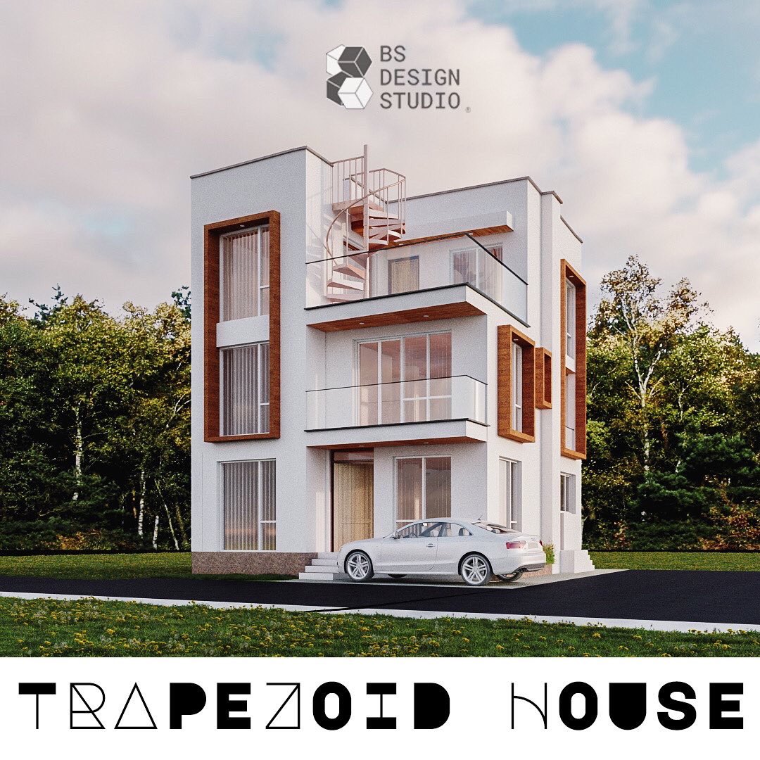 studio_bsdesign's tweet photo. Trapezoid House!!!

Sitting modest on 3 anna property. The shape of site guided the building into a trapezoid form the name of house.

Coming Soon at Balambu, Chandragiri !!!
Status: Under Construction.
.
.
.
#architecture #residence #house #design #residentialdesign https://t.co/v4CO0Ezugg
