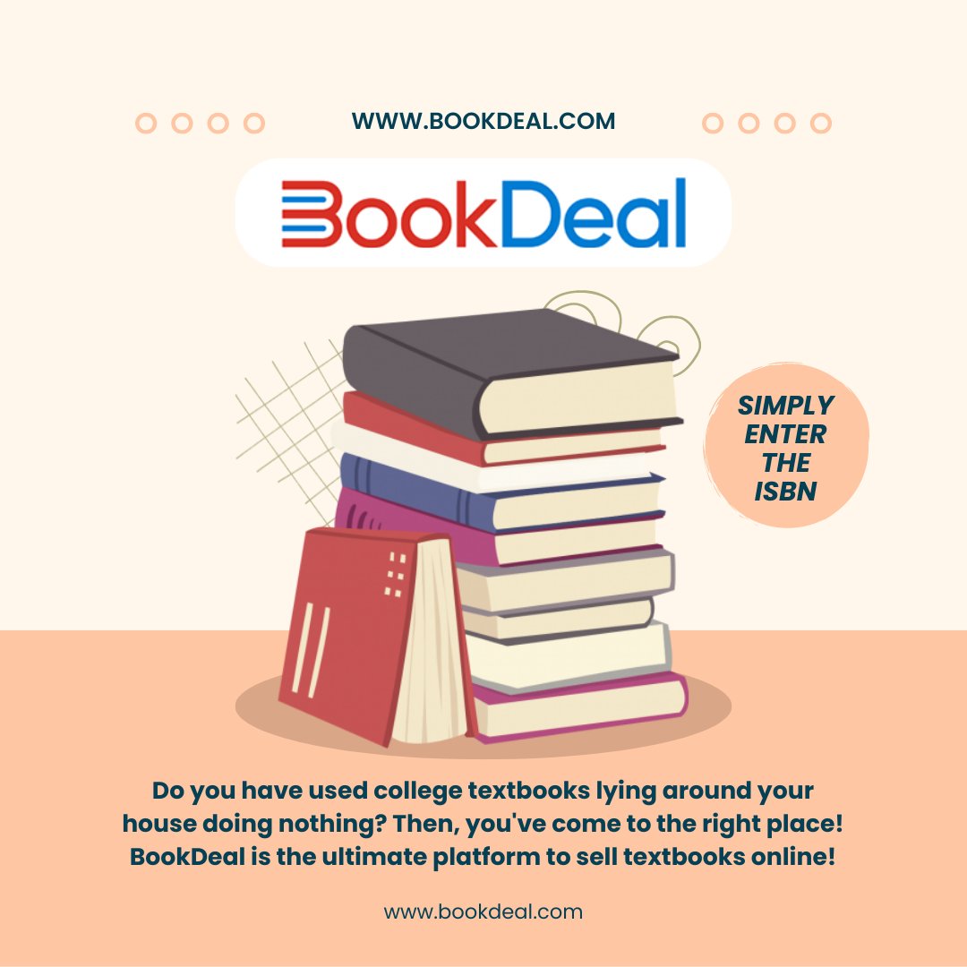 bookdeal20's tweet photo. Shipping your textbooks on BookDeal is FREE

💻https://t.co/EOPfK881AB

#bookdeal #universitybooks #secondhandbooks #ucbooks #collegebooks #sellbooks #secondhandbookstore #usedcollegebooks #usedbooks #booklover #booksforsale #selltextbooks #secondhandbooksforsale #secondhandbooks https://t.co/q2bzMZqTol