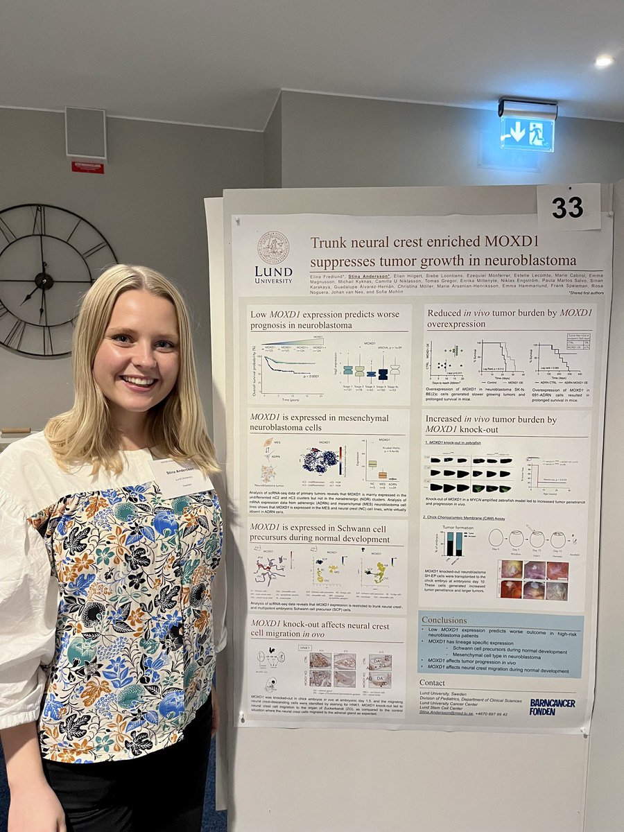 Stina Andersson (@anderssonstina_) on Twitter photo Exciting days at the NBCNS conference and so much fun to discuss our work on MOXD1 at the poster session. Thanks to the organizers and <a href="/barncancerfond/">Barncancerfonden</a> for a great conference. Exciting days at the NBCNS conference and so much fun to discuss our work on MOXD1 at the poster session. Thanks to the organizers and <a href="/barncancerfond/">Barncancerfonden</a> for a great conference.