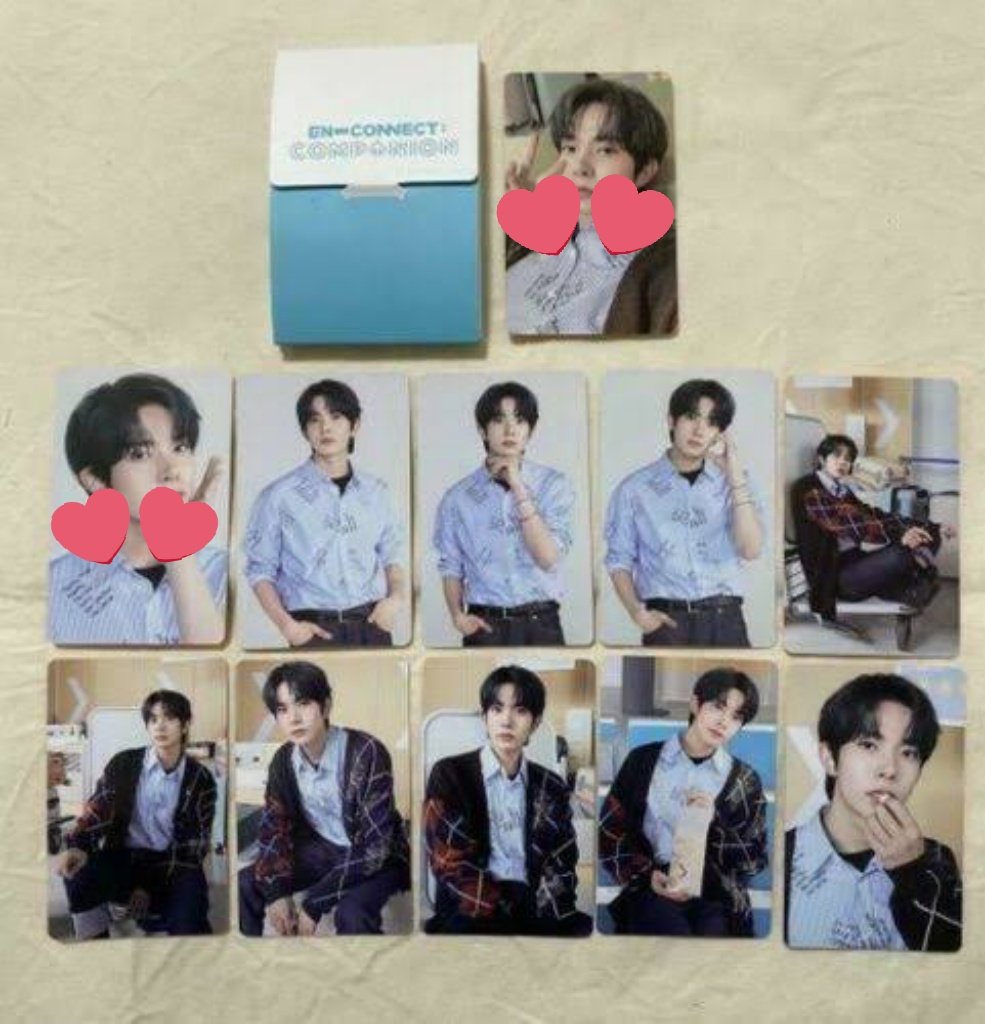 rainhee1015's tweet photo. #Cheolsell
wts lfb heeseung md1 wev unif pob small set
~ 1.1k | 1k payo
~ all onhand except hee tc
~ all mint except hee unif pob
~ mop: gcash
~ mod: ggx | jnt | (flash own book)
~ reply "mine" or dm to claim
t: wts lfb heeseung md1 unif pob en-connect trading card https://t.co/5qy7DCGvBT