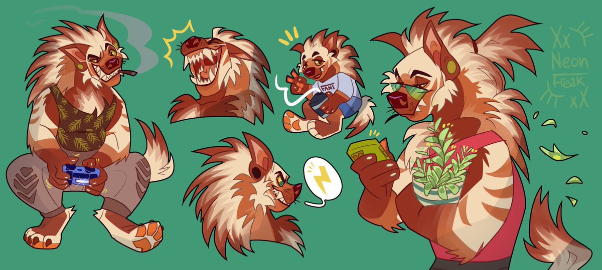 XxNeonFreakxX's tweet photo. Hello! The name’s Neon and I love drawing all sorts stuff ⭐️✨
#artistsontwitter #artistontwittter https://t.co/7n3nXAiw23