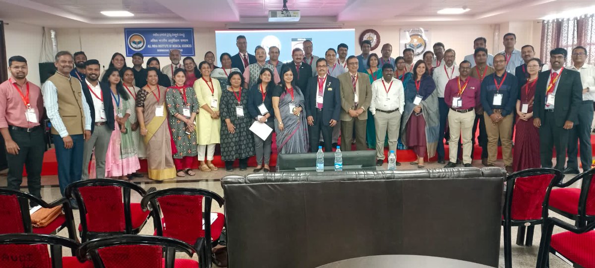 AiimsBibinagar's tweet photo. @AiimsBibinagar   co-hosted the “Regional Roundtable Discussion (Panel Discussion) on Health System Strengthening” along with @ECHOIndiaTrust   India on 9th November 2022.
@MoHFW_INDIA  
@mansukhmandviya  
@DrBharatippawar  
@kishanreddybjp https://t.co/3eB9blytq5