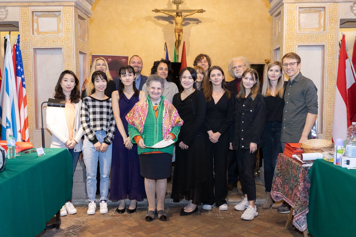 The 2 Pianos Section has also completed its journey. Congratulations to all participating couples and best wishes for a bright future! #romapianocompetition #RomaICP2022