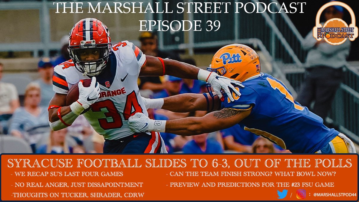 E39/40: We’ve got a 2 for 1 pod special!! We break down the last four games for Syracuse Football in episode 39, and finally drop our 22/23 Syracuse Basketball preview in episode 40!! Links will be down below!! https://t.co/86xSzZfDWu